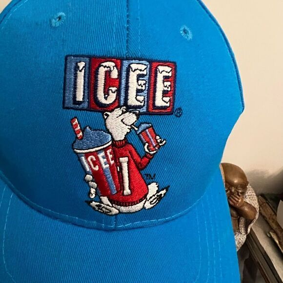 Unisex Tee Luv Retro ICEE Polar Bear adjustable Hat Adult - Picture 2 of 6